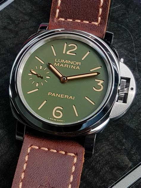 panerai pam911 green|Panerai 111 for sale.